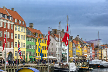 Nyhavn, Copenhagen, Denmark