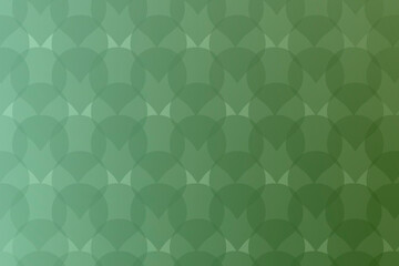 christmas holiday green overlay with ornament shapes in glowing gradient background