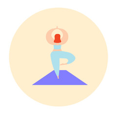 illustration of a mat