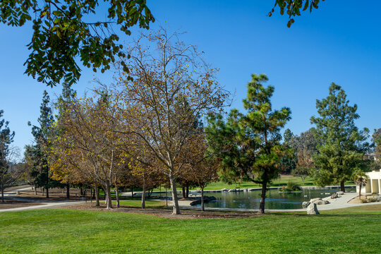 Red Hill city park in Rancho Cucamonga, California
