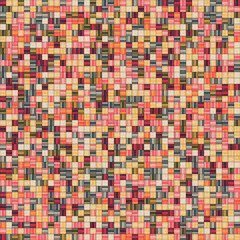 Fototapeta premium Abstract Geometric Pattern generative computational art illustration