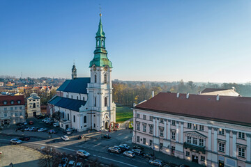 Plac Świętego Józefa, Kalisz, Polska.	