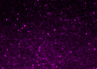 Blurred texture of violet glitter paper. Defocused background in trendy velvet violet color.