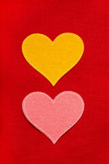 hearts  on a background.  Images of hearts on the background. core, soul, bosom, ticker