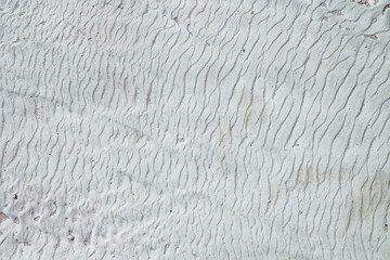 Stone texture covered with calcium deposits. Pamukale texture