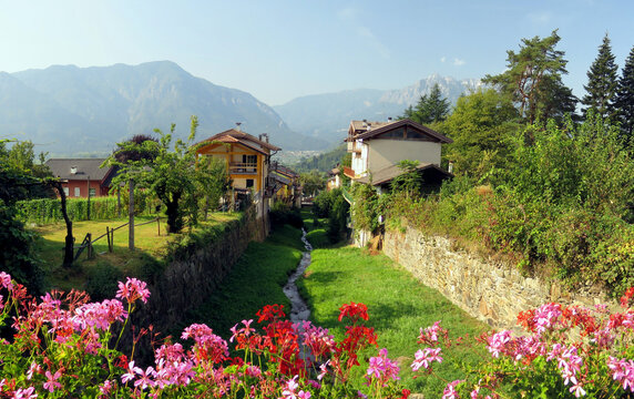 Country charms of medieval Levico Terme