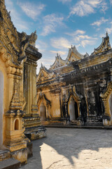  Maha Aungmye Bonzan Monastery in the ancient town Inn Wa (Ava) near Mandalay, Myanmar (Burma)