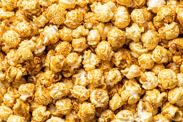 Lots of sweet caramel popcorn.