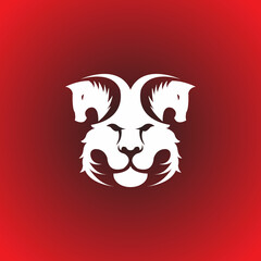Horse and lion logo