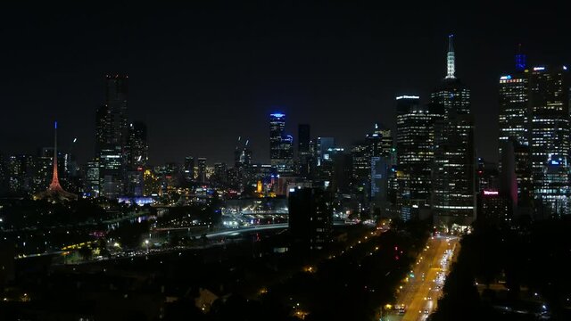 Melbourne City footage Australia