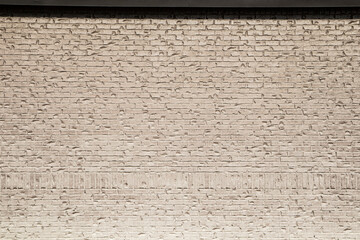 Old fashion brown brick wall pattern background