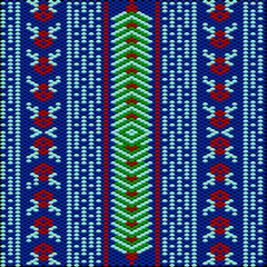  New Year, Christmas, winter, festive pixel pattern.