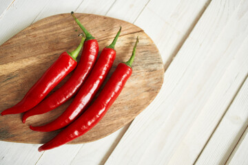 hot red peppers organic fresh food mexican food