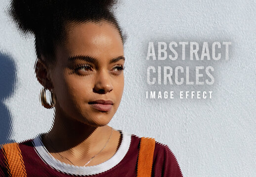 Abstract Circles Image Effect