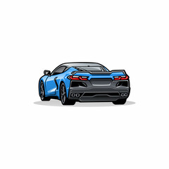 Fototapeta na wymiar car logo, automotive illustration vector concept
