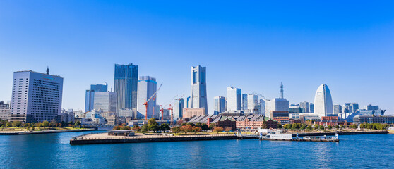Obraz premium 横浜ベイエリア ワイド