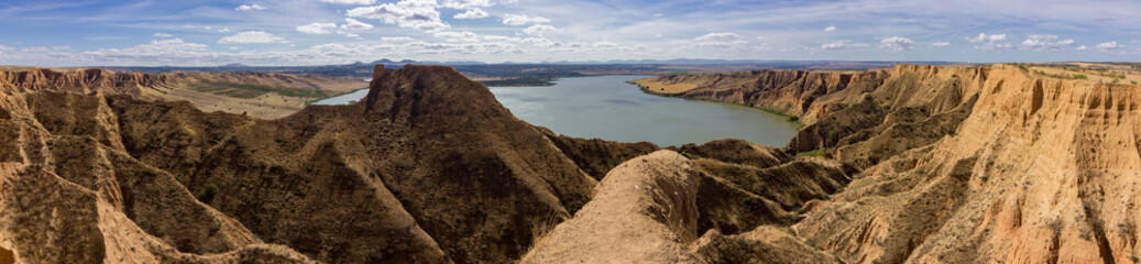 Hills of Burujon near Toledo (Spain)