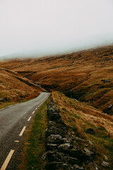 Healy Pass Ireland on an autumn day 