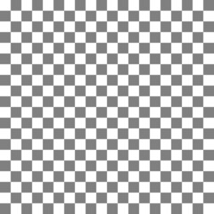 Two color checkerboard. Grey and White colors of checkerboard. Chessboard, checkerboard texture. Squares pattern. Background.