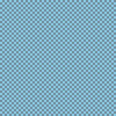 Checkerboard with very small squares. Light Slate Grey and Sky blue colors of checkerboard. Chessboard, checkerboard texture. Squares pattern. Background.