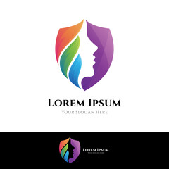 Beauty care and protection logo