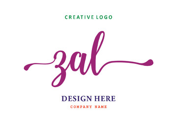 ZAL lettering logo is simple, easy to understand and authoritative
