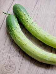 신선한 유기농 채소 오이, 음식