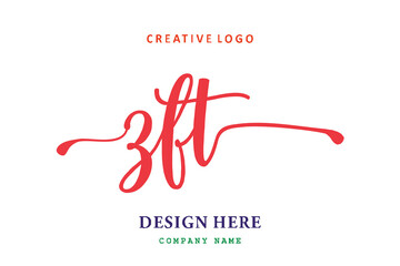 ZFT lettering logo is simple, easy to understand and authoritative