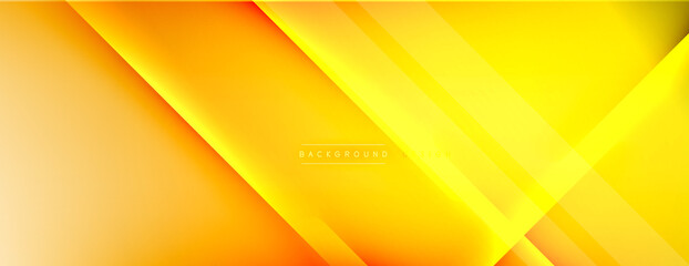 Abstract background. Shadow lines on bright shiny gradient background.