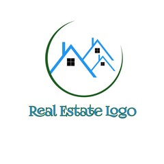 Real Estate logo design house logo design