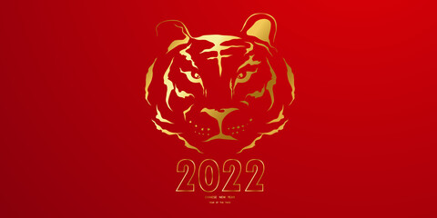 Year of the Tiger, Chinese New Year 2022 Modern background design abstract background Chinese Zodiac Symbol Ideas for Chinese New Year