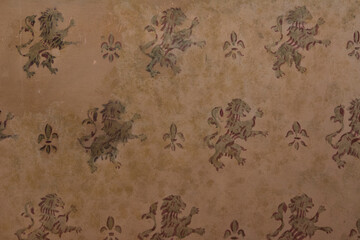 antique wallpaper Italy