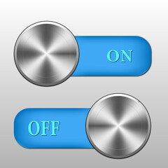 3 D on-off button