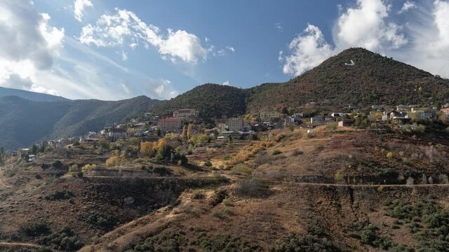 Time Lapse of Jerome Arizona Historic Copper Mining Ghost Town