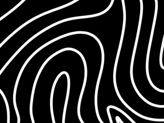 Illustration with waves pattern, abstract background