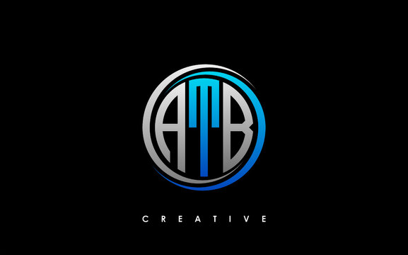 ATB Letter Initial Logo Design Template Vector Illustration
