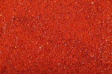 texture of chili pepper powder