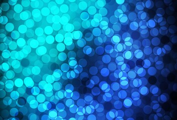 Dark Blue, Green vector background with spots.