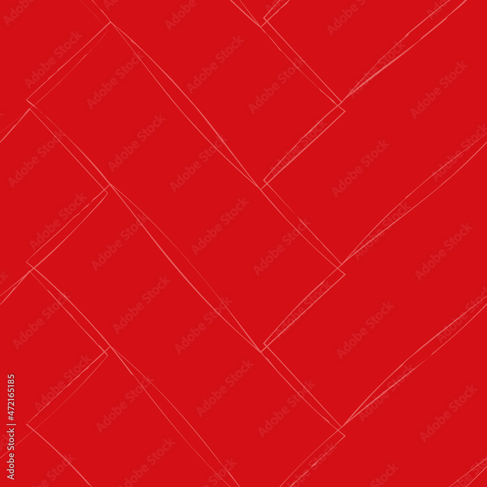 Poster herringbone grunchy pattern in red and pink pattern seamless repeat print background