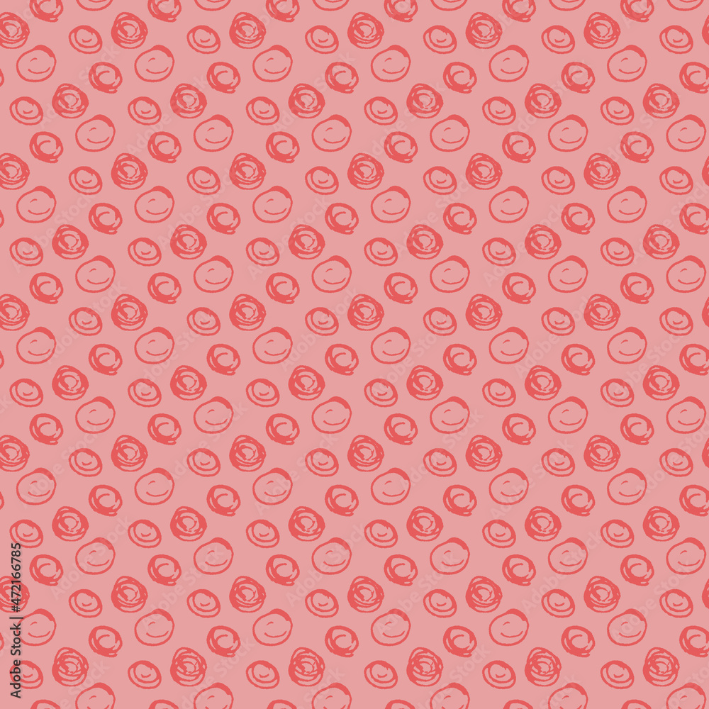 Poster simple crunchy dots seamless repeat pattern print background