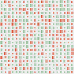 Fototapeta premium Abstract Geometric Pattern generative computational art illustration