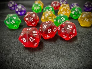 666, 20 sided dice