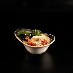 Sea food with vegetables frome chineese cuisine