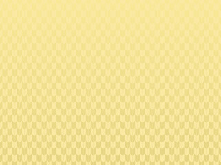 全面金色な矢絣模様の背景素材