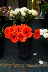 Orange flowers for sale