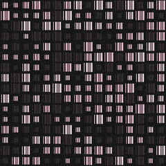 Abstract Geometric Pattern generative computational art illustration