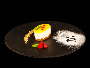 baked desertes on a plate