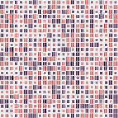 Fototapeta premium Abstract Geometric Pattern generative computational art illustration