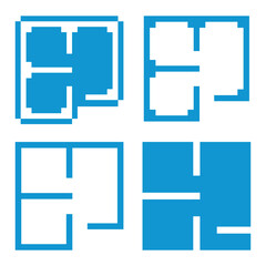 Obraz premium abstract frame vector icon