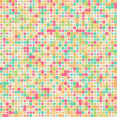 Fototapeta premium Abstract Geometric Pattern generative computational art illustration